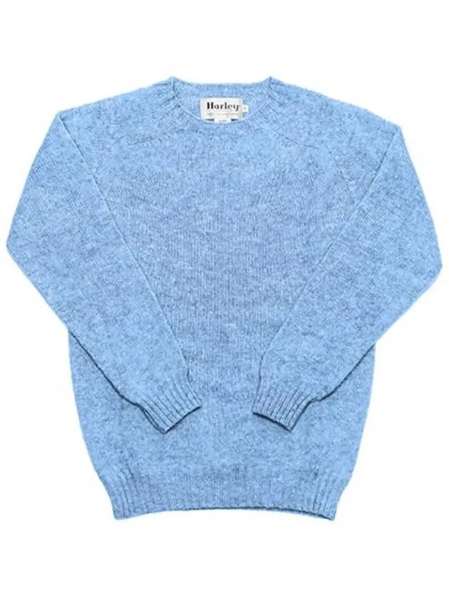 Shaggy Dog Knit Top Ice Sea - HARLEY OF SCOTLAND - BALAAN 4