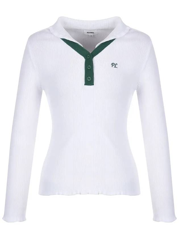 Color combination collar ribbed knit MK3AP404 - P_LABEL - BALAAN 11