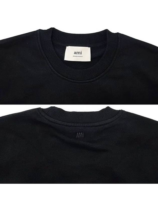 De Coeur Sweatshirt Black - AMI - BALAAN 4
