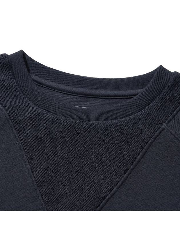 Sports Crew Sweatshirt Navy - LIBERE - BALAAN 4