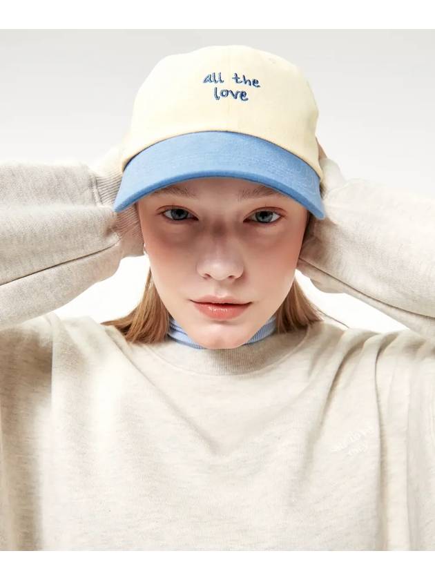 All The Love Ball Cap Lavender Butter - ASCENTCITY - BALAAN 9
