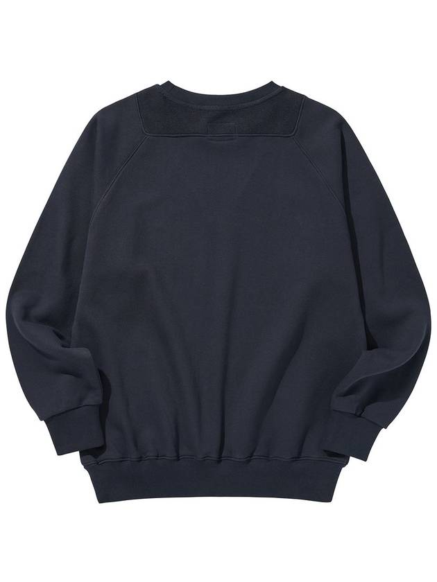 Sports Crew Sweatshirt Navy - LIBERE - BALAAN 3