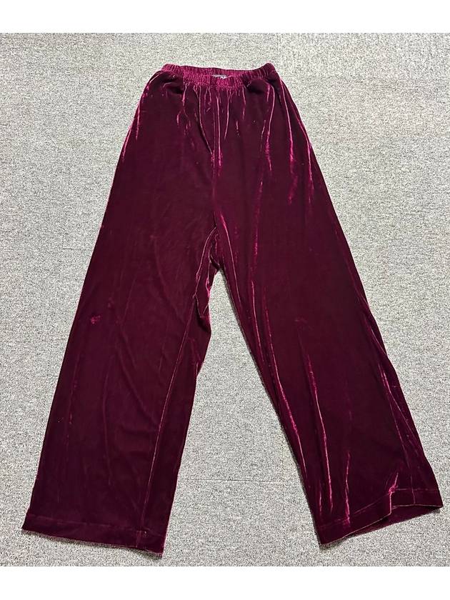 Lenciaga velor pants 26 29 - BALENCIAGA - BALAAN 4