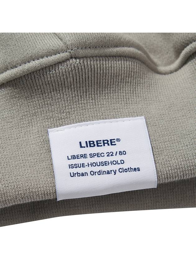 H Logo Hoodie Stormdust - LIBERE - BALAAN 6