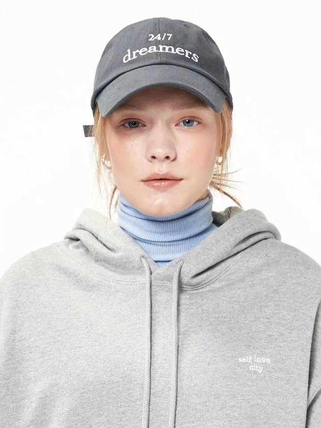 24 7 Dreamers Ball Cap Charcoal - ASCENTCITY - BALAAN 8