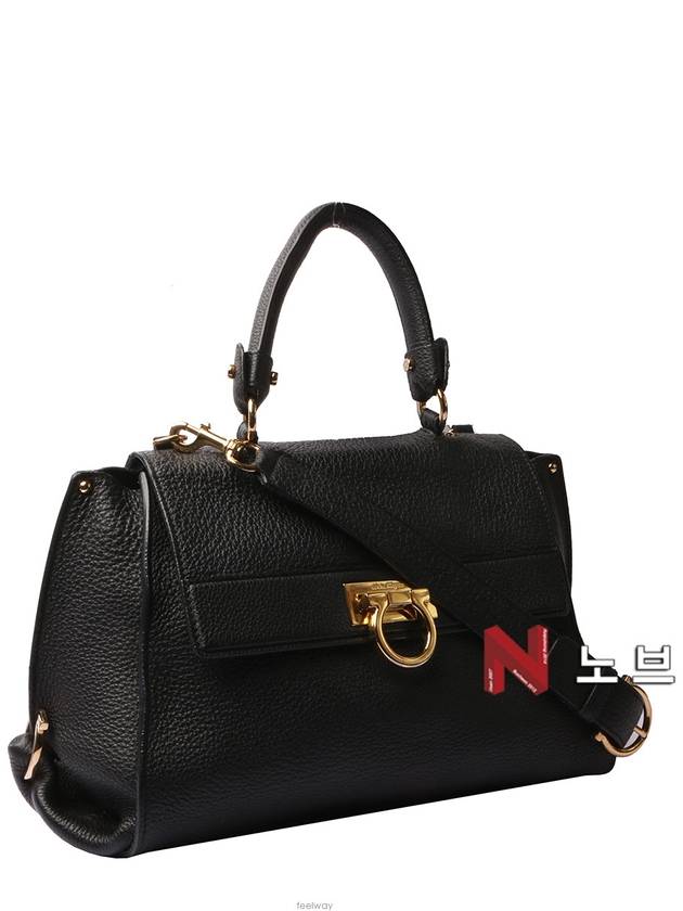 Ferragamo 21 E530 Sophia Bag Gold Plated Medium 29272 - SALVATORE FERRAGAMO - BALAAN 2