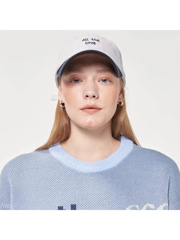 All The Love Ball Cap Lavender Grey - ASCENTCITY - BALAAN 4