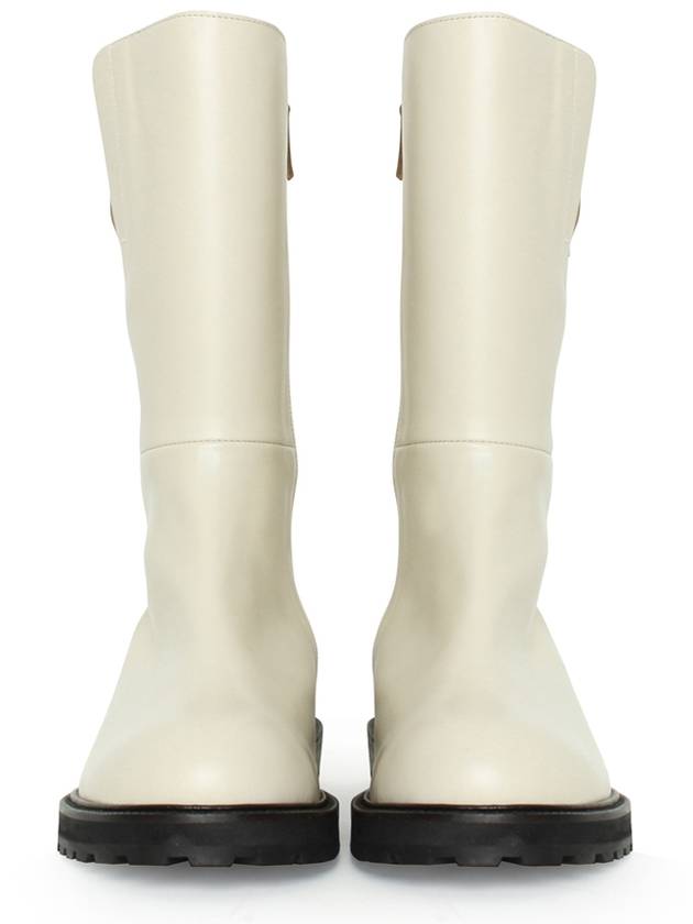 Cross Mid Boots White - COMMEGEE - BALAAN 5