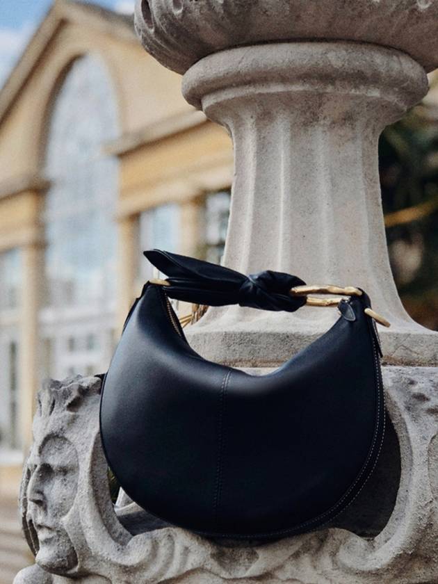 Amelie Small Tote Bag Black - AMADEE - BALAAN 6
