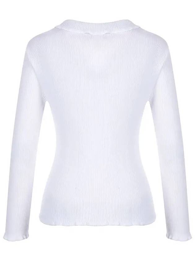 Color combination collar ribbed knit MK3AP404 - P_LABEL - BALAAN 5