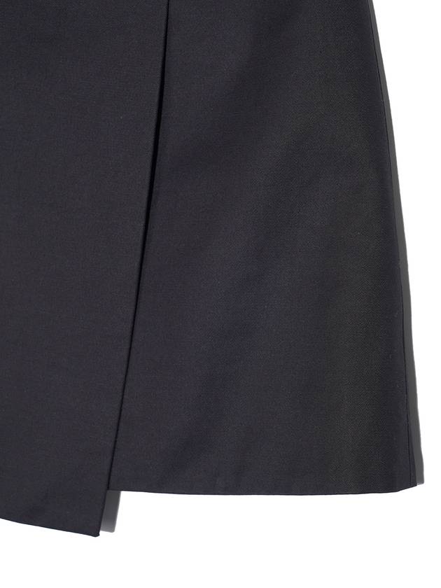 Two Button Wrap Skirt Black - HARDCORE HAPPINESS - BALAAN 9