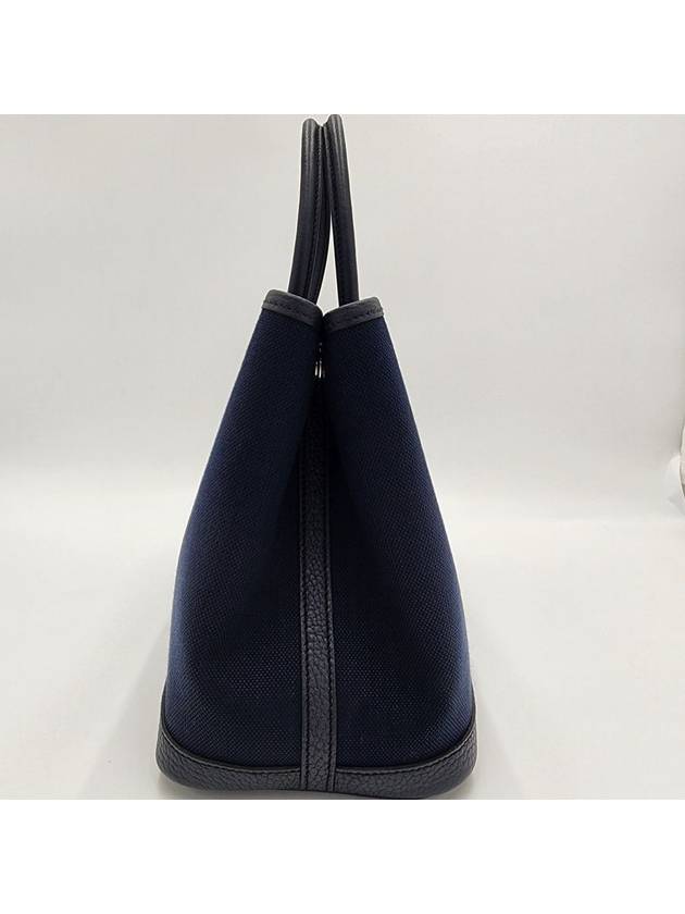 Garden Party 30 Tote Bag Marine - HERMES - BALAAN 8