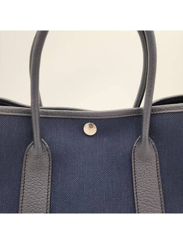 Garden Party 30 Tote Bag Marine - HERMES - BALAAN 5