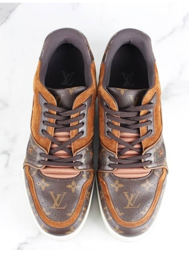 LV Monogram Trainer Sneakers 8 5 275 - LOUIS VUITTON - BALAAN 9