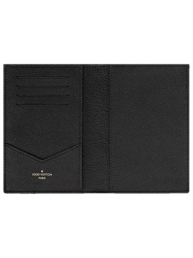 Monogram Passport Wallet Black - LOUIS VUITTON - BALAAN 4