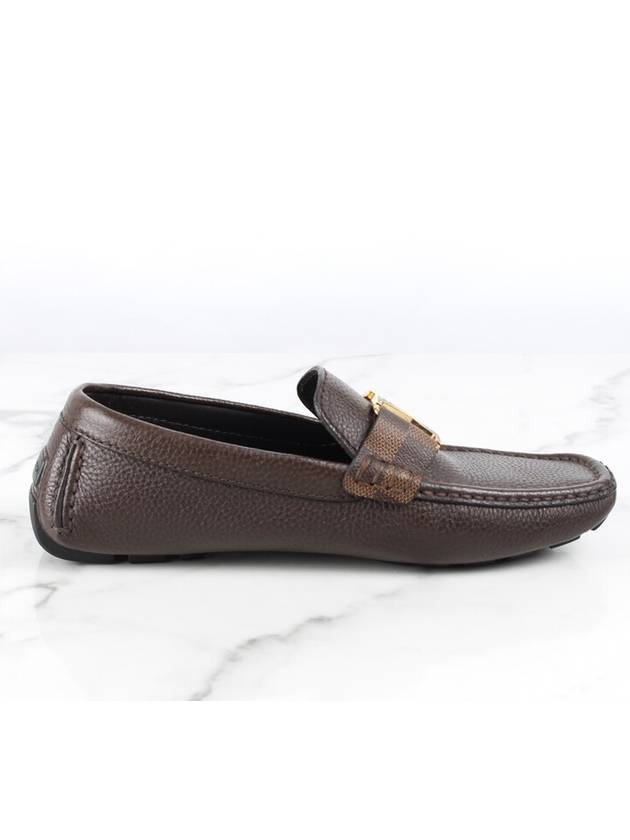 Damier LV leather loafers 6 255 260 - LOUIS VUITTON - BALAAN 8