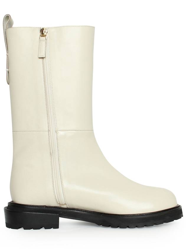 Cross Mid Boots White - COMMEGEE - BALAAN 4