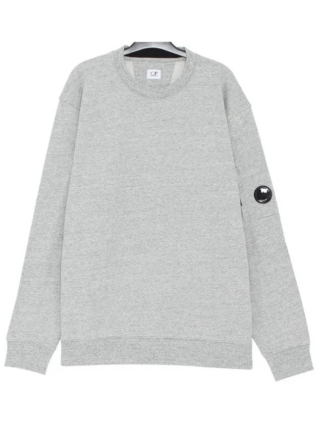 Diagonal Raised Fleece Lens Sweatshirt Grey - CP COMPANY - BALAAN 3