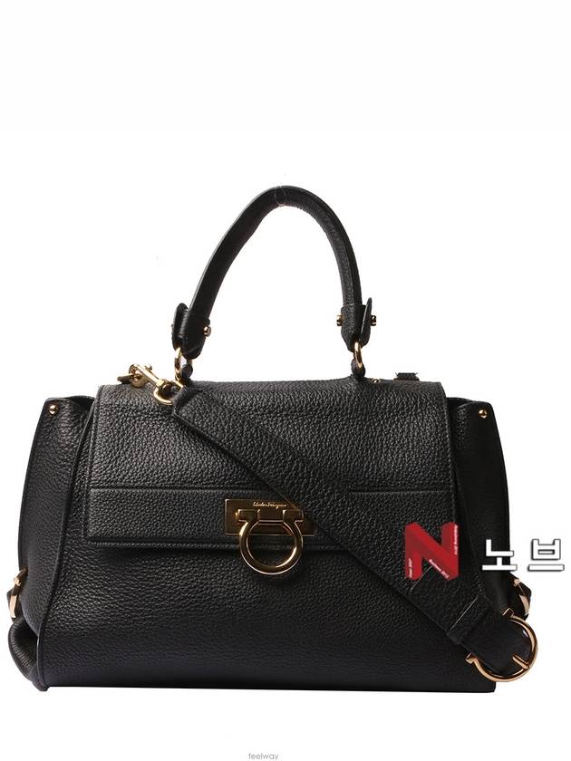 Ferragamo 21 E530 Sophia Bag Gold Plated Medium 29272 - SALVATORE FERRAGAMO - BALAAN 1