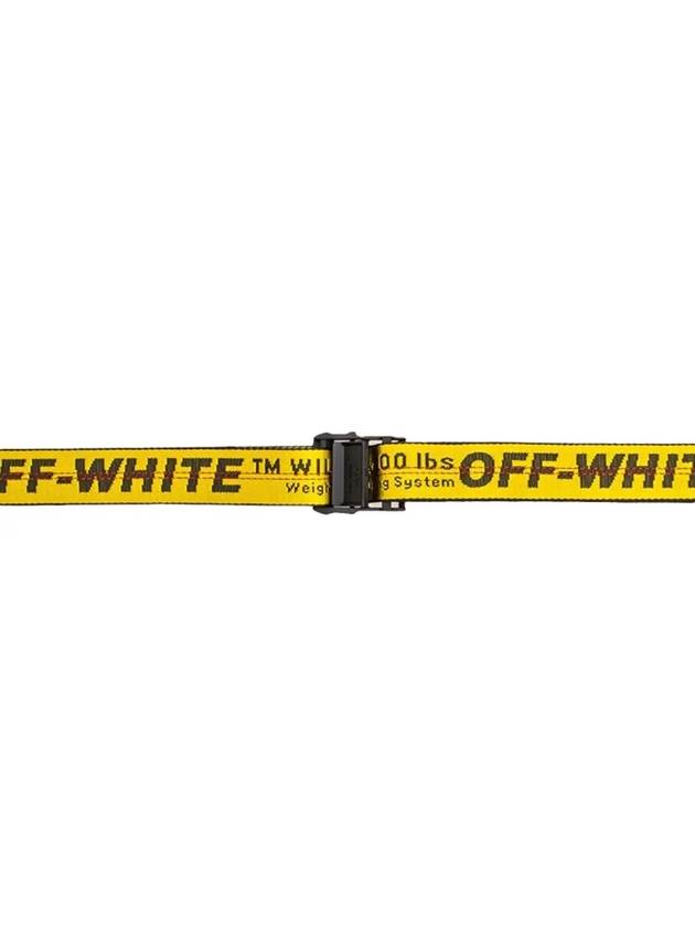 Industrial Logo Belt Yellow - OFF WHITE - BALAAN 5
