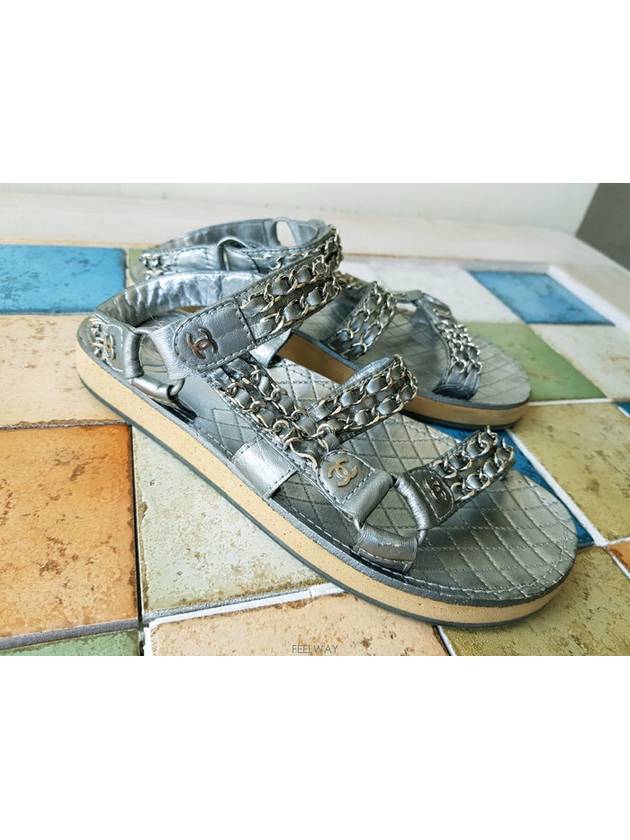 women sandals - CHANEL - BALAAN 4