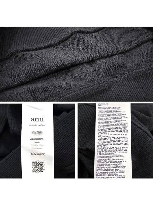 De Coeur Sweatshirt Black - AMI - BALAAN 6