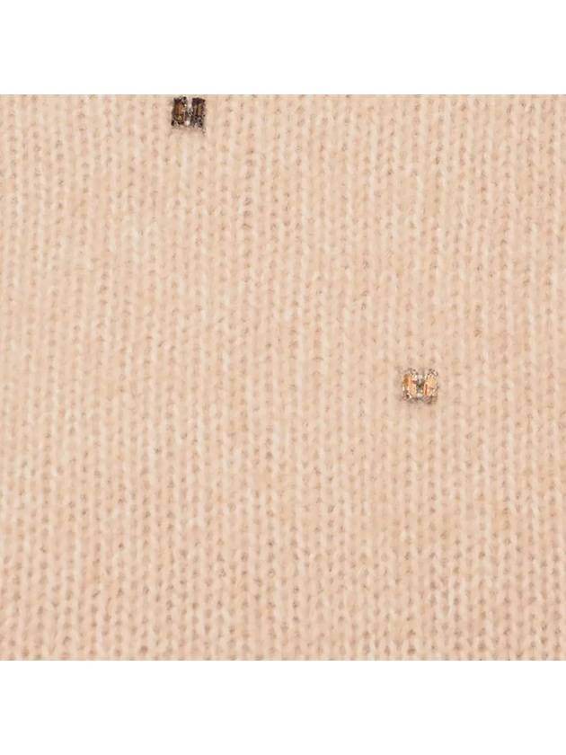 Studio Harald Wool Alpaca Knit Top Beige - MAX MARA - BALAAN 5