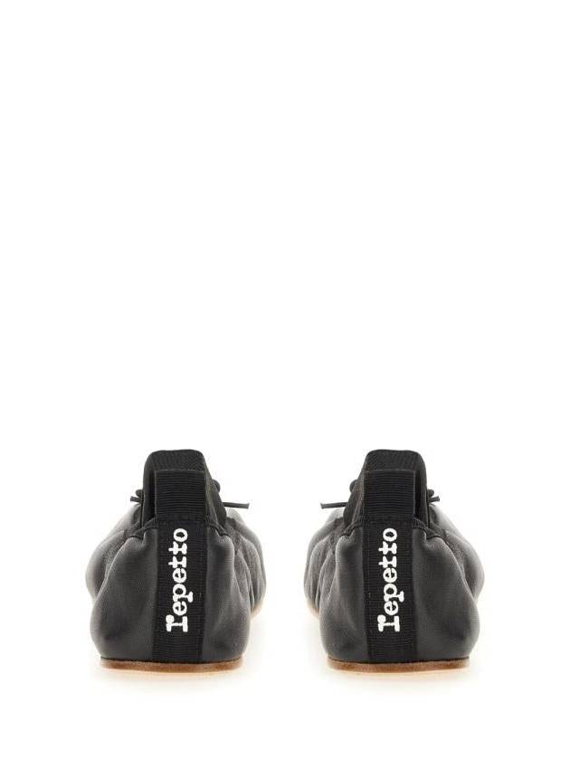 Gianna Leather Ballet Flat Black - REPETTO - BALAAN 4