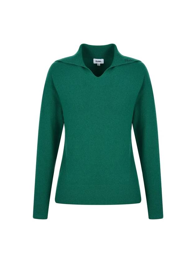 Cash mink whole garment collar neck knit MK3WP304 - P_LABEL - BALAAN 9