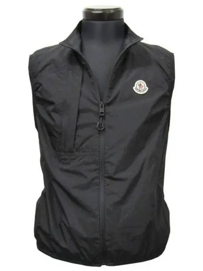 Arashi Zip-Up Vest Black - MONCLER - BALAAN 2