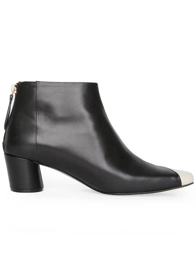 Asymmetry Ankle Boots Black Ivory - COMMEGEE - BALAAN 4