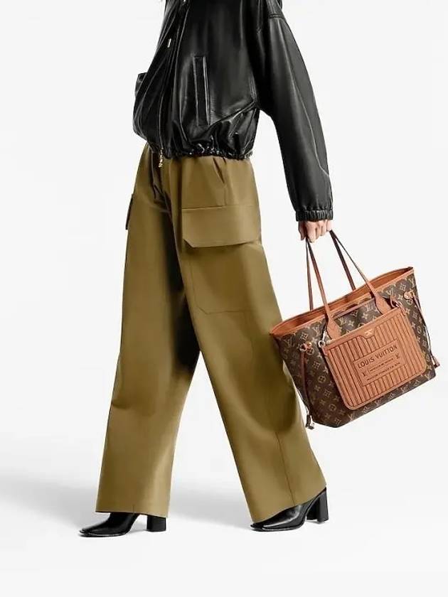 Neverfull Inside Out MM Tote Bag Brown - LOUIS VUITTON - BALAAN 3