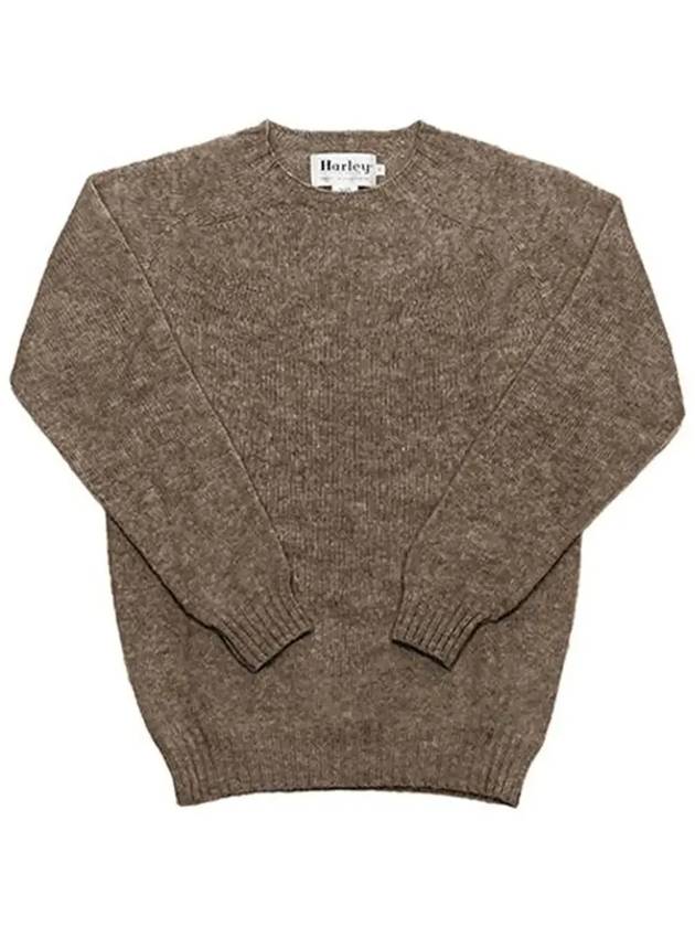 Shaggy Dog Knit Top Nutmeg - HARLEY OF SCOTLAND - BALAAN 4