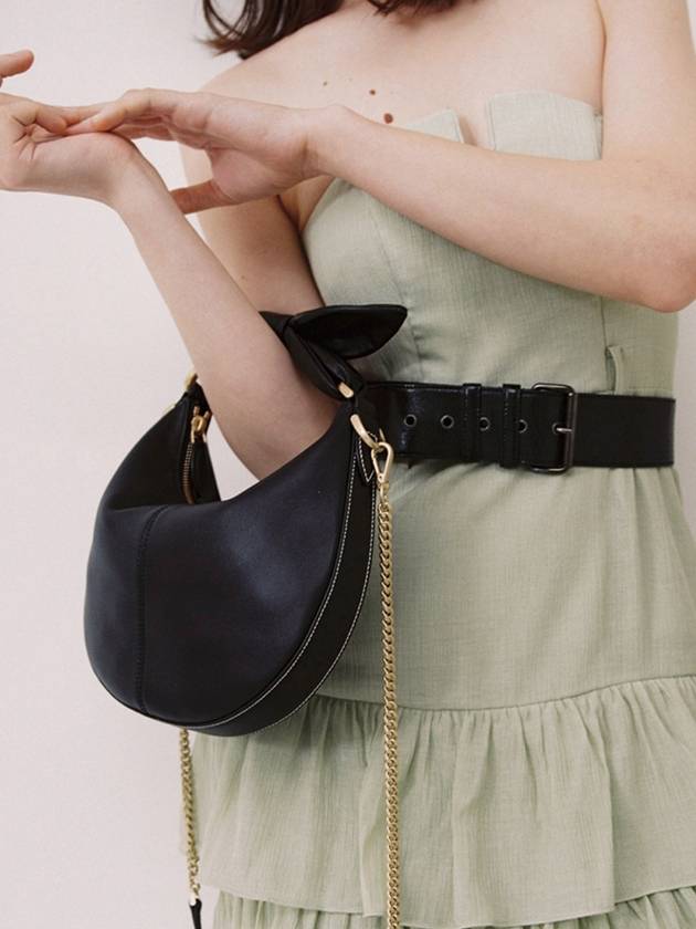 Amelie Small Tote Bag Black - AMADEE - BALAAN 3