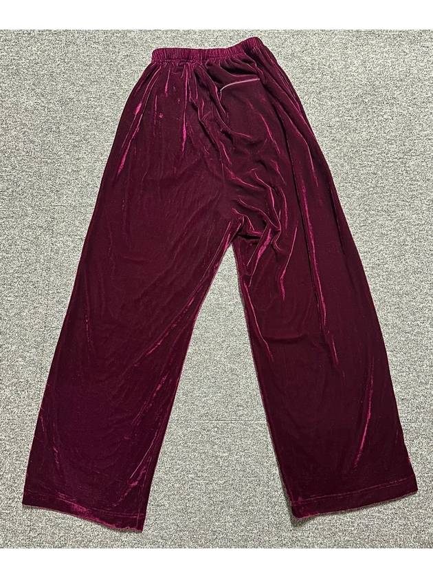 Lenciaga velor pants 26 29 - BALENCIAGA - BALAAN 6