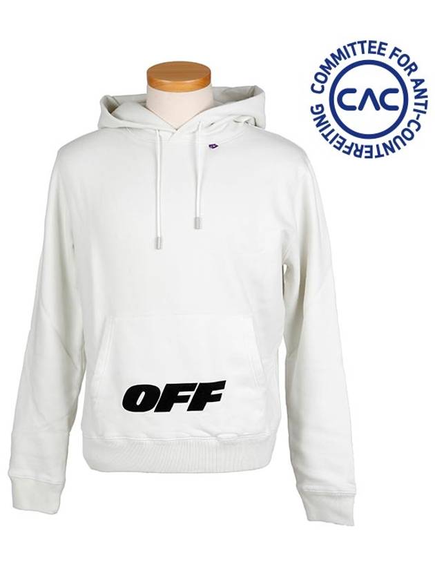 Logo Wing Off Hoodie White - OFF WHITE - BALAAN 3