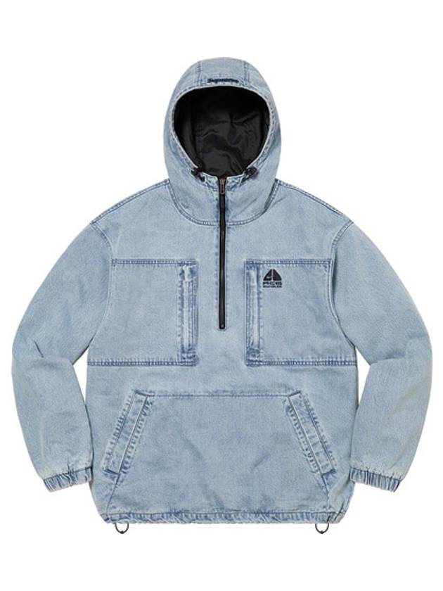 SUPREME - x Nike ACG Denim Pullover Washed Blue DN3245469 x Nike ACG Denim  Pullover Washed Blue - BALAAN