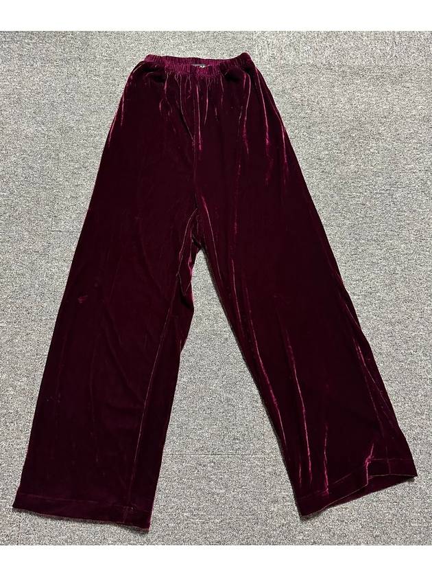 Lenciaga velor pants 26 29 - BALENCIAGA - BALAAN 3