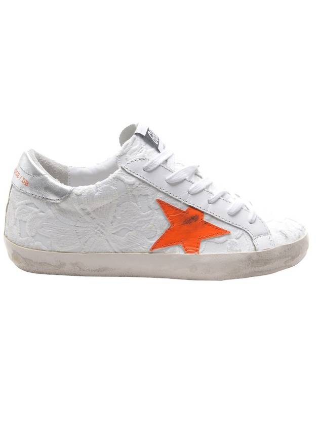 Golden goose superstar orange best sale