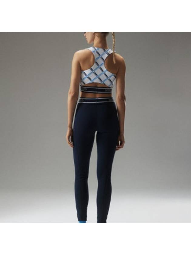 NK Logo Band Tights Leggings Navy - J.LINDEBERG - BALAAN 5