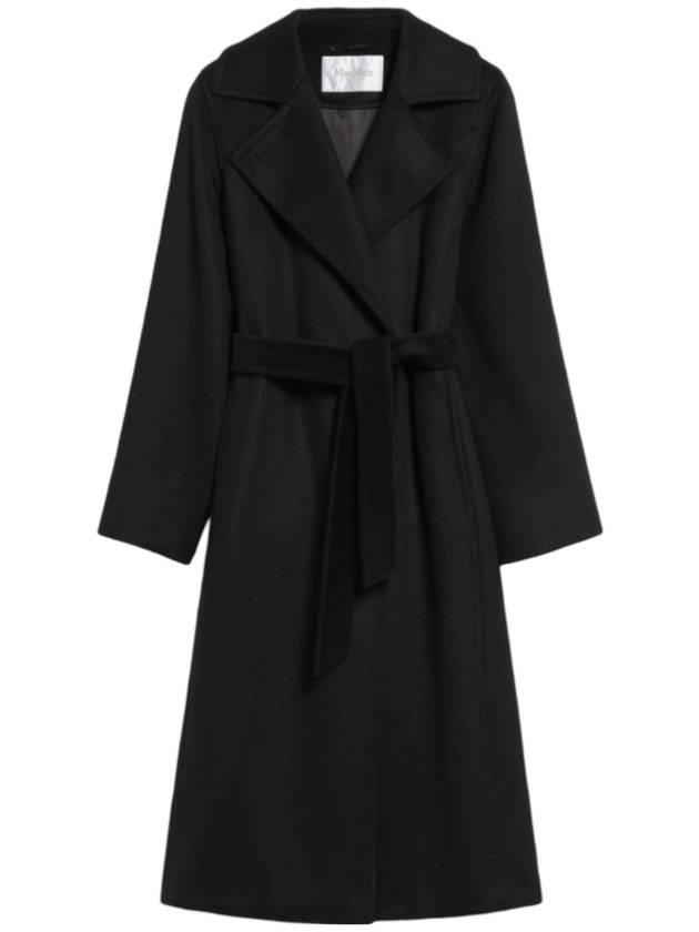 MAX MARA - Women's Manuela Icon Wool Single Coat Black10160142600 002 -  BALAAN