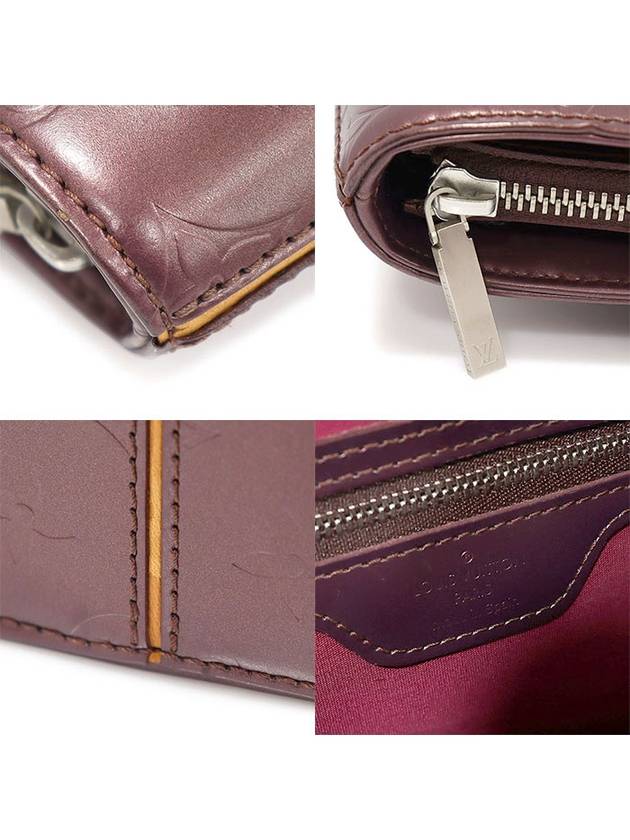 M55116 Purple Monogram Matte STOCKTON Tote Shoulder Bag - LOUIS VUITTON - BALAAN 7