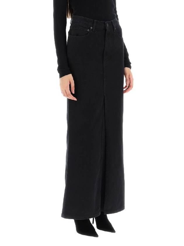 Maxi H-Line Skirt Black - BALENCIAGA - BALAAN 3