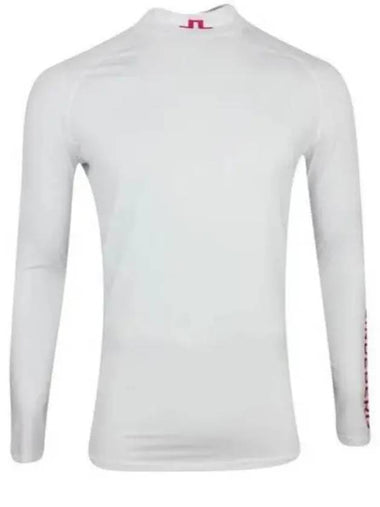 Men's Aelo Soft Compression Long Sleeve T-Shirt White - J.LINDEBERG - BALAAN 1