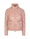 BINIC lightweight short padding light pink - MONCLER - BALAAN.