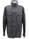 Lez Rain Jacket Black - MONCLER - BALAAN 4