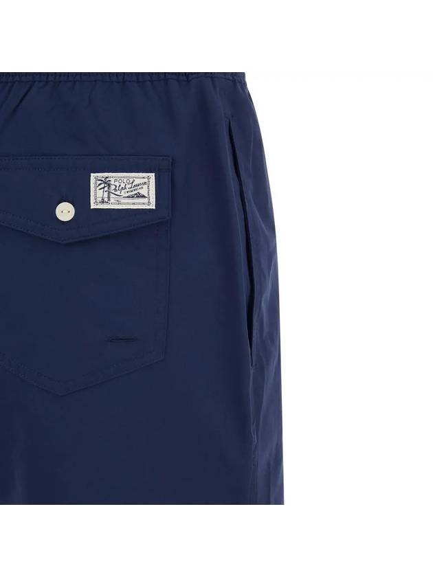 Embroidery Pony Logo Swim Shorts Navy - POLO RALPH LAUREN - BALAAN 5