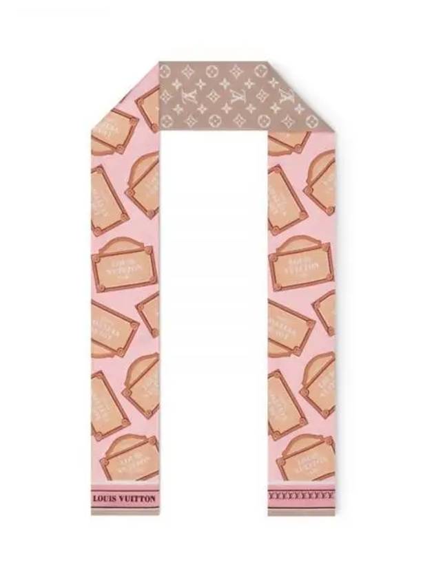 Monopaname Silk Scarf Beige - LOUIS VUITTON - BALAAN 2