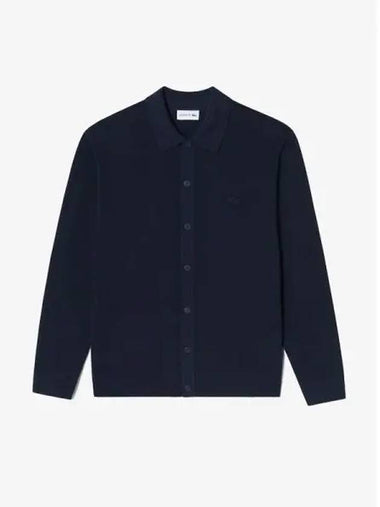 Men s Shirt Collar Spring Fall Cardigan AH090E 54N 166 Domestic Product GQ2N24090541756 - LACOSTE - BALAAN 1