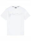 Logo Ink Short Sleeve T-Shirt White - STONE ISLAND - BALAAN 2